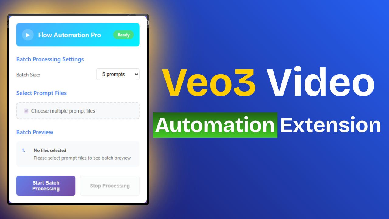 Veo3 Video Automation Extension