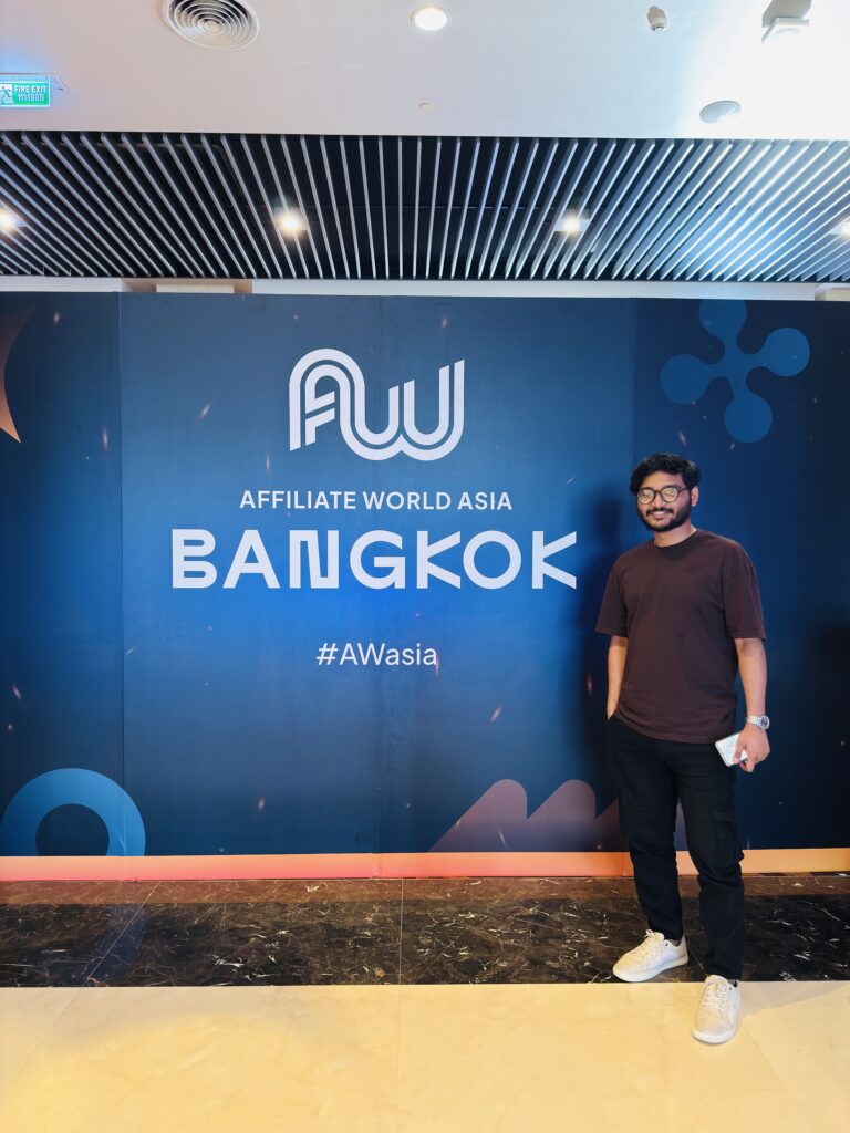Said Siam Khan at Affiliate World Conference Bangkok